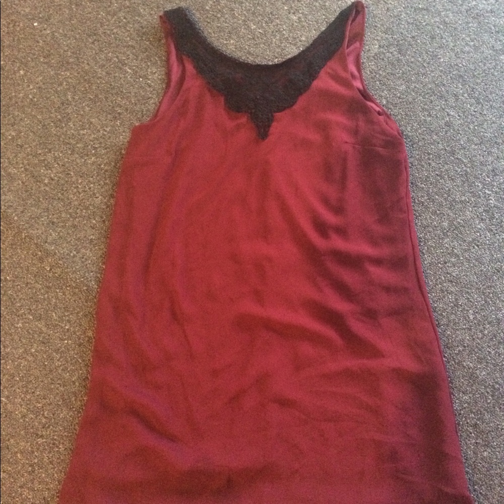 Forever 21 maroon dress